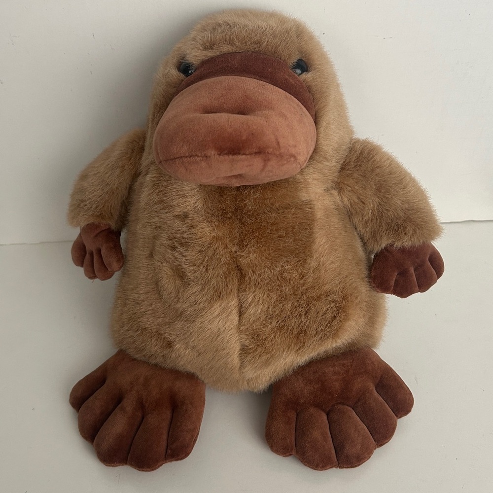 Platypus Plush Toy Brown Stuffed Animal
